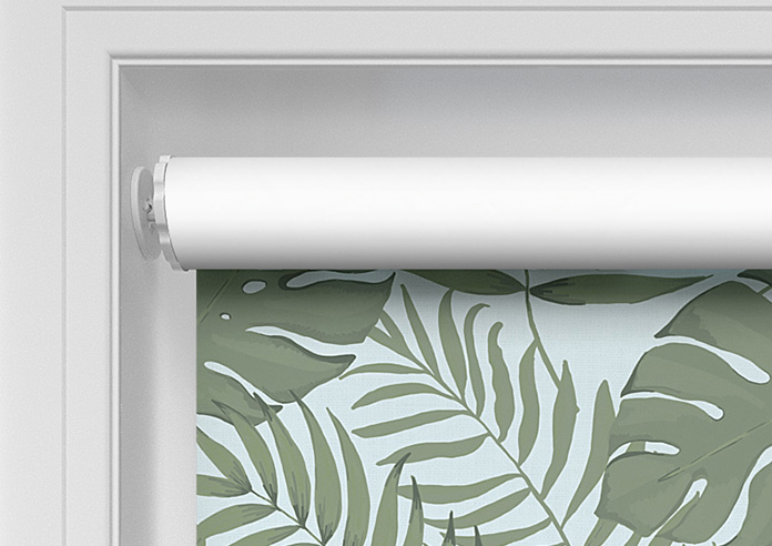 Lush Palms, Sky Blue - Twist&Fit Roller Blind - Image 10